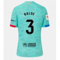 Camiseta Barcelona Alejandro Balde #3 Tercera Equipación Replica 2023-24 para mujer mangas cortas